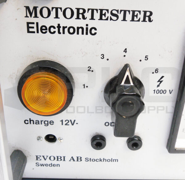 EVOBI AB ELECTRONIC MOTORTESTER 0-600MA 1000V - Image 7