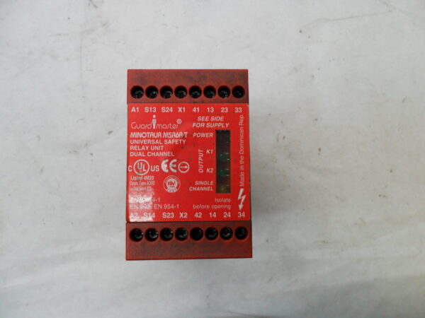 ALLEN BRADLEY 440R-C23018 /A  SAFETY RELAY UNIT 110VAC - Image 2