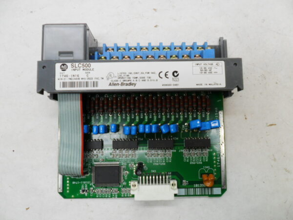 ALLEN BRADLEY 1746-IN16 /C INPUT MODULE 10-30V AC/DC 50/60HZ *READ* - Image 2