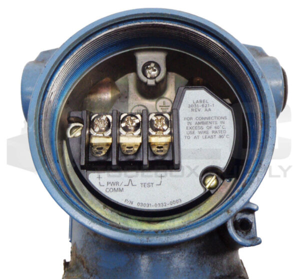 ROSEMOUNT 03031-0761-0022 PRESSURE TRANSMITTER W/ M4AVS MANIFOLD 02-2565-541 - Image 5
