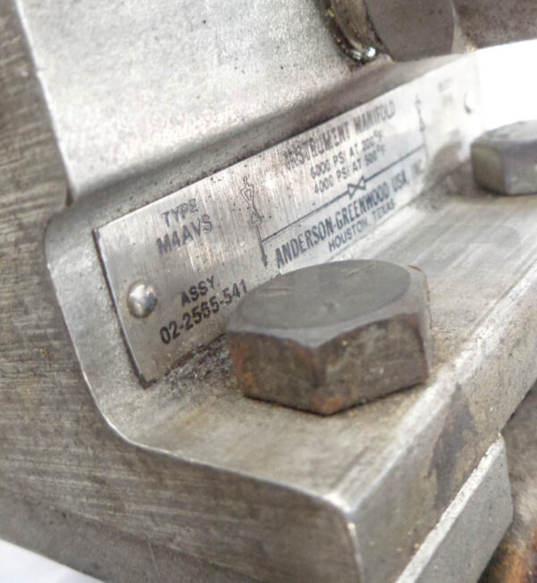 ROSEMOUNT 03031-0761-0022 PRESSURE TRANSMITTER W/ M4AVS MANIFOLD 02-2565-541 - Image 9