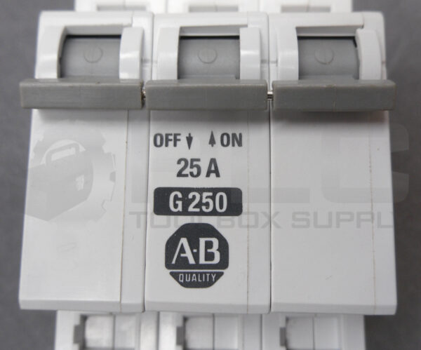 NEW ALLEN BRADLEY 1492-CB3G250 /B CIRCUIT BREAKER 25A 480VAC - Image 6