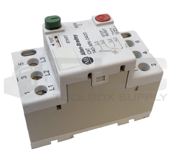 NEW ALLEN BRADLEY 140-MN-0400 /C CIRCUIT BREAKER 25A 600V - Image 4