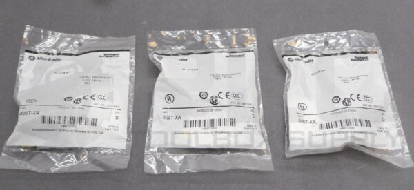 LOT OF 3 SEALED NEW ALLEN BRADLEY 800T-XA /D CONTACT BLOCK