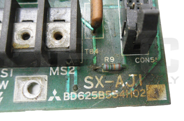 MITSUBISHI BD625B554H02 SERVO SPINDLE DRIVE CONTROL BOARD SX-AJI - Image 4