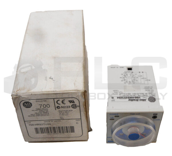 NEW ALLEN BRADLEY 700-HR52TU24 /C TIMING RELAY 0.05S-300H 24-48VAC 12-48VDC