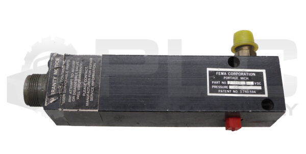 FEMA CORPORATION 83370 VALVE 2000PSI