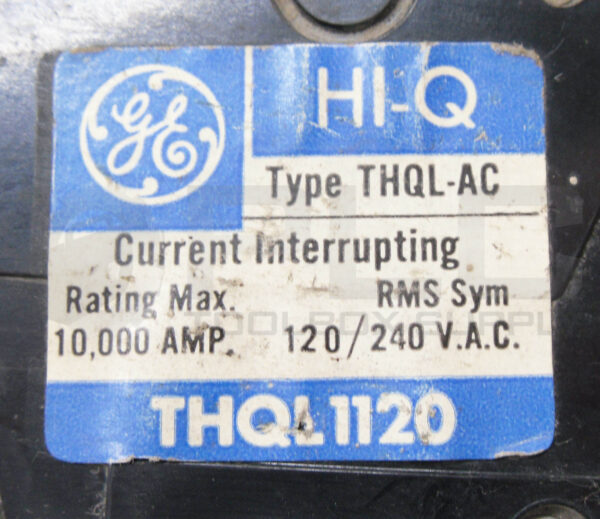 LOT OF 8 GENERAL ELECTRIC THQL1120 CIRCUIT BREAKER 1 POLE 120-240VAC 20A - Image 5