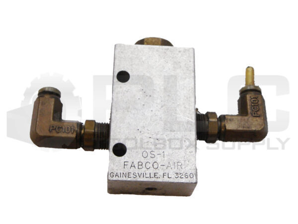 FABCO-AIR OS-1 3 PORT PNEUMATIC CYLINDER