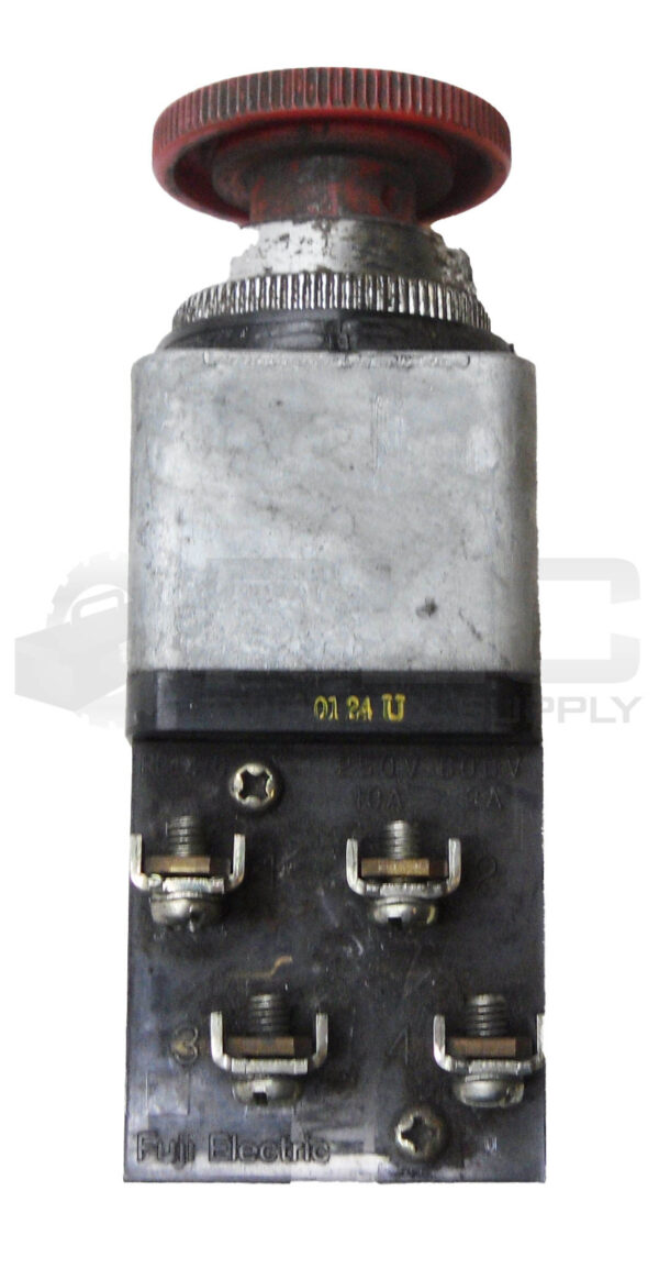FUJI ELECTRIC RCA470-V-0226 RESET PUSH BUTTON SWITCH 250V 10A 41-10419 - Image 4
