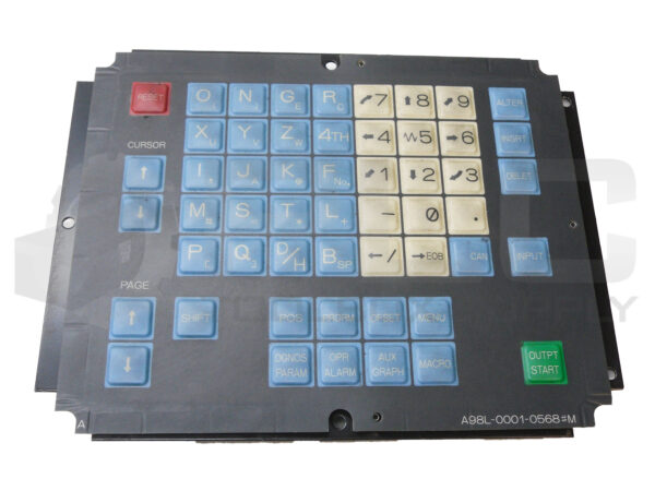 FUJITSU N860-3127-T010 03A KEYBOARD A86L-001-0137#A W/ A98L-0001-0568#M