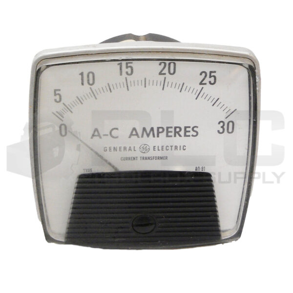 GENERAL ELECTRIC 50-162141LSNL2 PANEL METER 0-30A