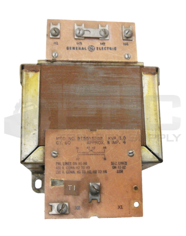 GENERAL ELECTRIC 9T55Y52G2 TRANSFORMER 60HZ 460V - Image 2