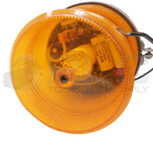 FEDERAL SIGNAL FB2PST INDICATOR LIGHT 120V 0.25A AMBER - Image 2