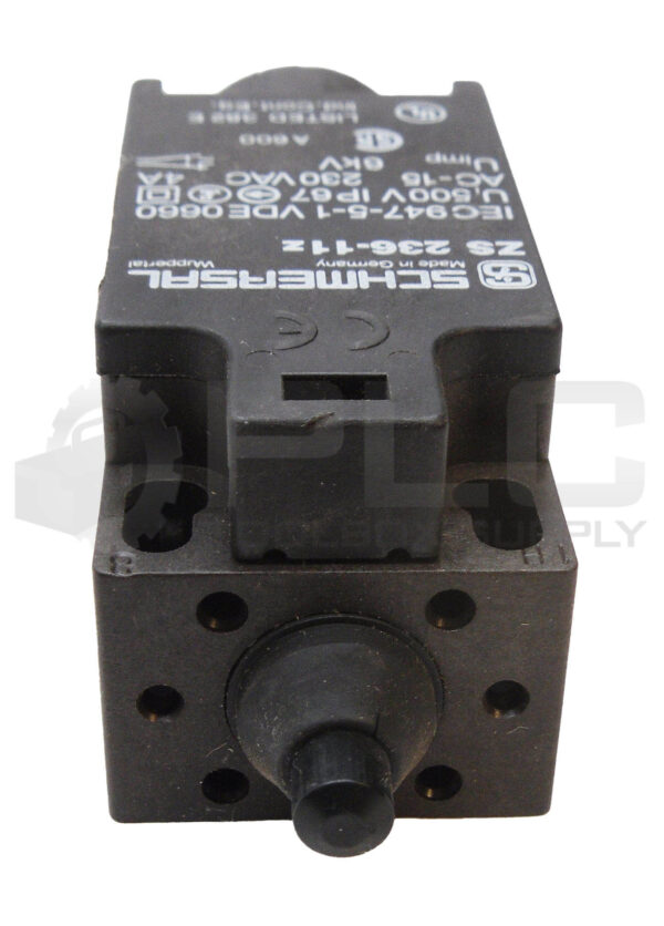 LOT OF 2 SCHMERSAL ZS 236-11Z LIMIT SWITCH 230VAC 4A - Image 5
