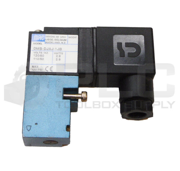 MAC VALVES DMB-DJAJ-1JB SOLENOID VALVE 110-120V 50/60HZ 2.9W 120PSI