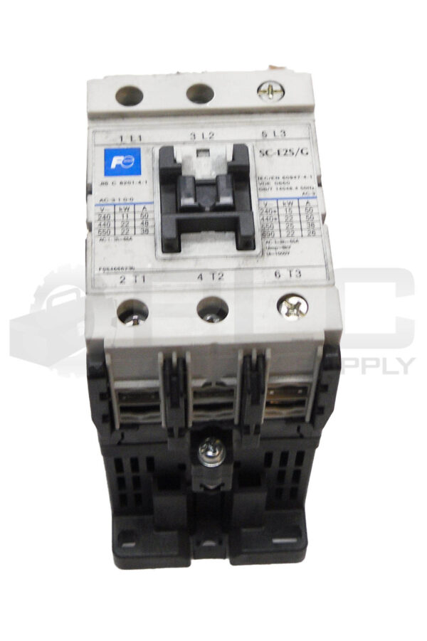 FUJI ELECTRIC SC-E2S/G CONTACTOR 600V 70A W/ A1DC24VA2 COIL 24VDC