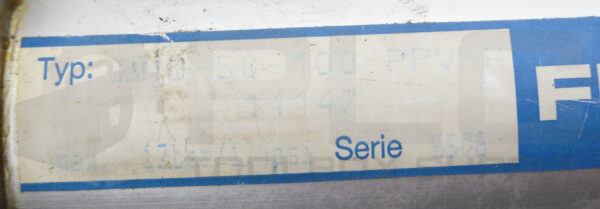 FESTO DNU-50-100-PPV-A PNEUMATIC CYLINDER 12BAR 14147 - Image 5