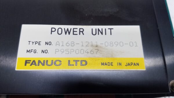 FANUC A16B-1211-0890-01 POWER UNIT - Image 5