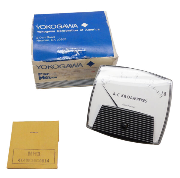 NEW YOKOGAWA 250440MJVC PANEL METER 0-1.5 AC- KILAMPERES 250-4 *READ*