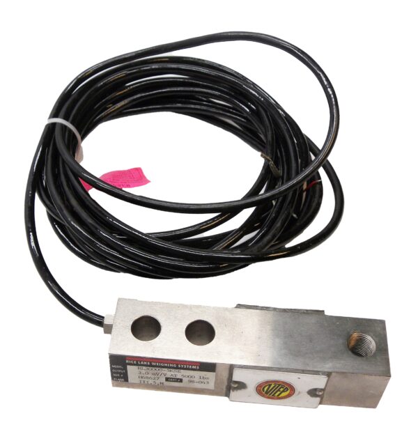 RICE LAKE RL30000-5KSE LOAD CELL APPROX 18' CABLE