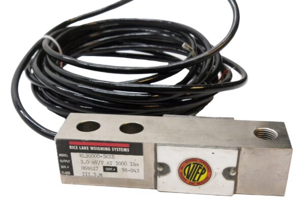 RICE LAKE RL30000-5KSE LOAD CELL APPROX 18' CABLE - Image 5