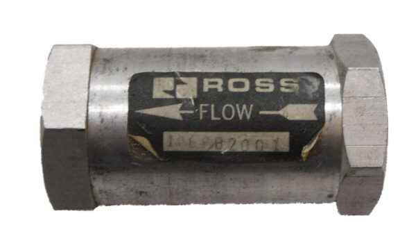 ROSS CONTROLS 1968D2001 FLOW CHECK VALVE 7/16"