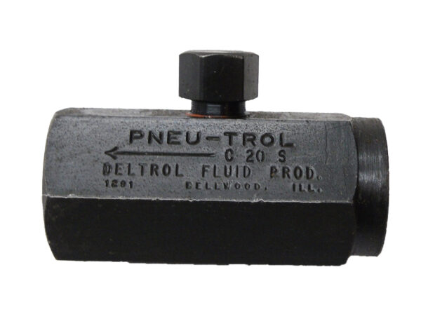 LOT OF 2 NEW DELTROL FLUID PRODUCTS C 20 S CHECK VALVE 1/4"NPT C20S - Image 5