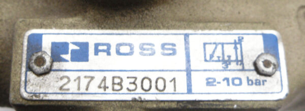 ROSS CONTROLS 2174B3001 DIRECTIONAL CONTROL VALVE 2-10BAR - Image 2