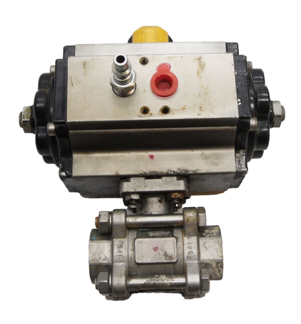 RADIUS AS-005 PNEUMATIC ACTUATOR 120PSIG W/ PN64-1000 BALL VALVE DN20-3/4"