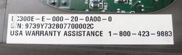 HONEYWELL DC300E-E-000-20-0A00-0 TEMPERATURE CONTROLLER *PARTS ONLY* - Image 3