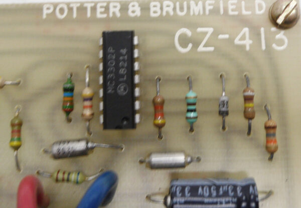 POTTER & BRUMFIELD CZ-413 CURRENT SENSOR BOARD - Image 2