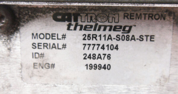 REMTRON RCR815A CONTROL MODULE RECEIVER 199940-20 25R11A 25R11A-S08A-STE *READ* - Image 3