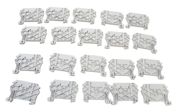 NEW BOX OF 20 ALLEN BRADLEY 1492-ERL35 /A END RETAINERS - Image 5