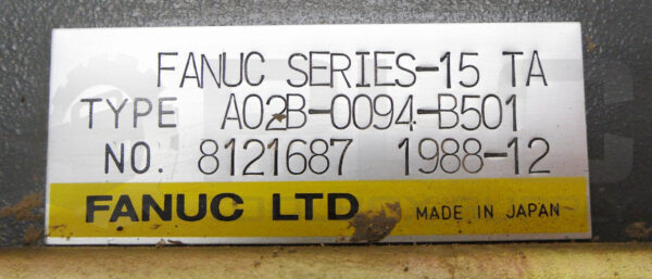 FANUC A02B-0094-B501 MOTHERBOARD A16B-1100-0310/04A - Image 7
