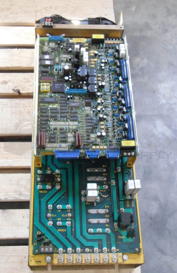 FANUC A06B-6059-H222 AC SPINDLE SERVO UNIT A02B-1003-0120/02A