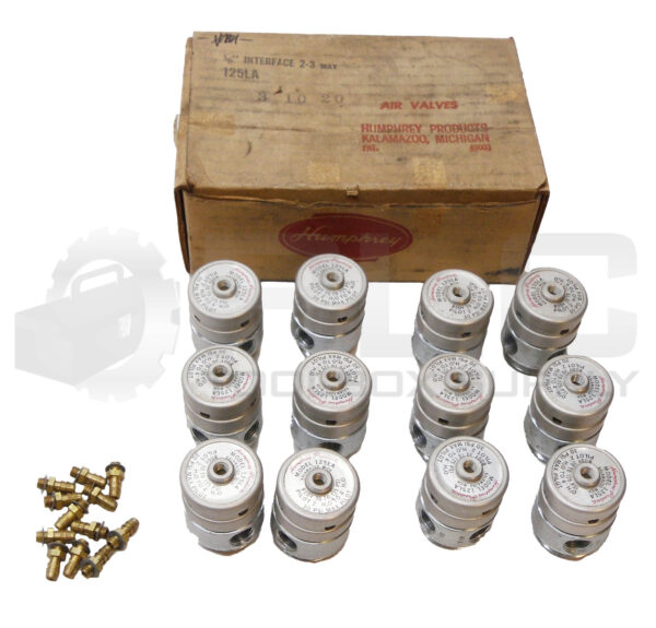 NEW HUMPHREY 125LA PILOT VALVE 1/8" 2-3 WAY *READ* SOLD SEPARATELY