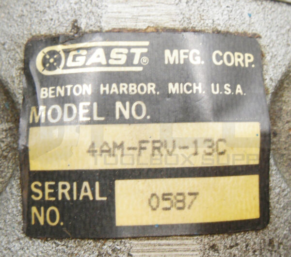 GAST 4AM-FRV-13C AIR MOTOR - Image 5