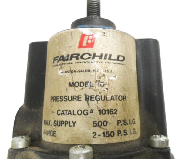 FAIRCHILD MODEL 10 PRESSURE REGULATOR 500PSI 2-150PSI - Image 5