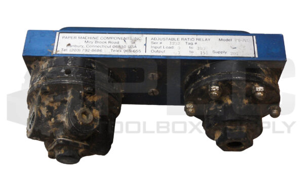 PAPER MACHINE COMPONENTS PT-AR ADJUSTABLE RATIO RELAY 20PSI