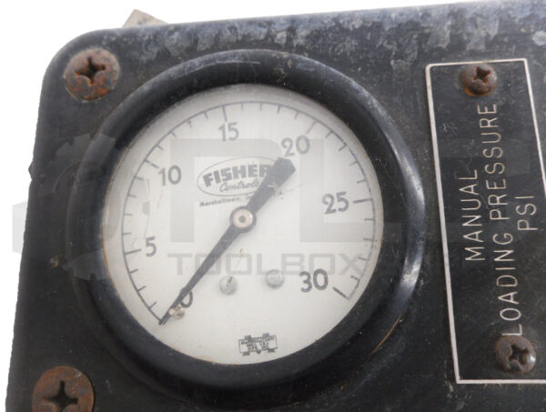 FISHER CONTROLS 670F PANEL MOUNT PRESSURE REGULATOR - Image 5