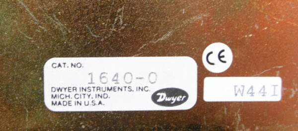NEW DWYER 1640-0 NULL SWITCH .01-.20" WATER *READ* - Image 6