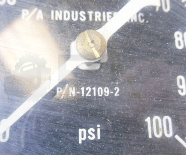 P/A INDUSTRIES 12109-2 PRESSURE GAUGE 0-100PSI - Image 5