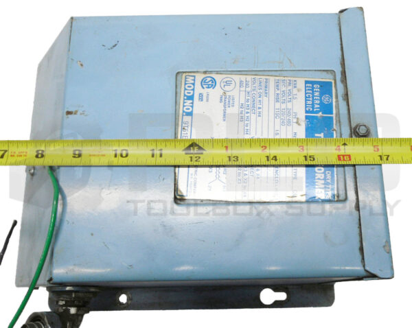 GENERAL ELECTRIC 9T51B511 DRY TYPE TRANSFORMER 1.5KVA - Image 3