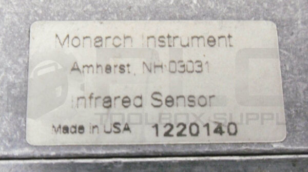 MONARCH INSTRUMENT NH 03031 INFRARED SENSOR 1220140, NH-03031 - Image 4