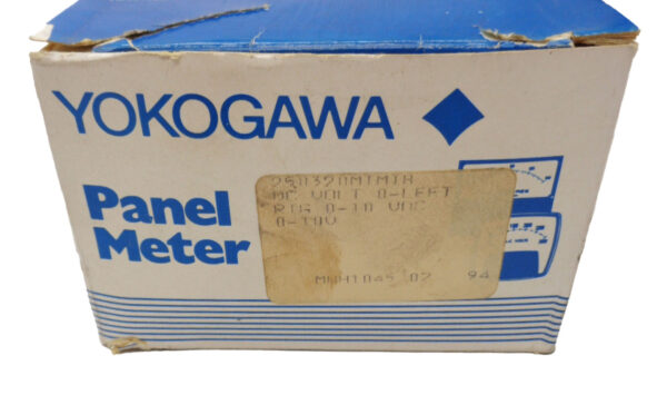 NEW YOKOGAWA YEW 250320MTMT8 PANEL METER 0-10 DC VOLTS - Image 2