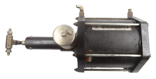 ENERPAC HYDRAULIC PUMP 12" PUMP W/ 10" SHAFT SPLIT END 3/8" FITTINGS - Image 4