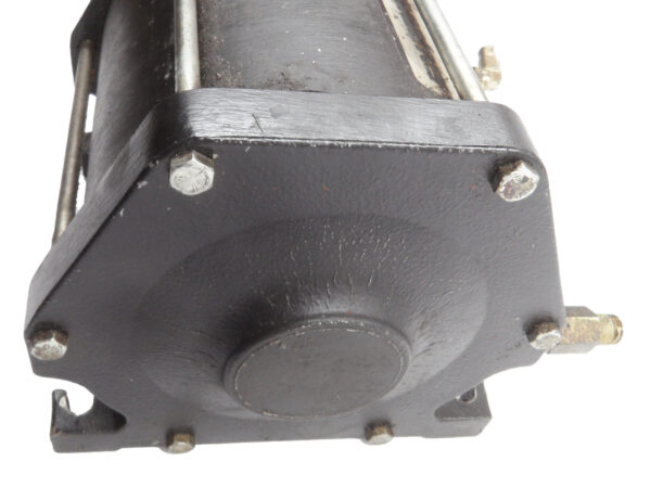 ENERPAC HYDRAULIC PUMP 12" PUMP W/ 10" SHAFT SPLIT END 3/8" FITTINGS - Image 5