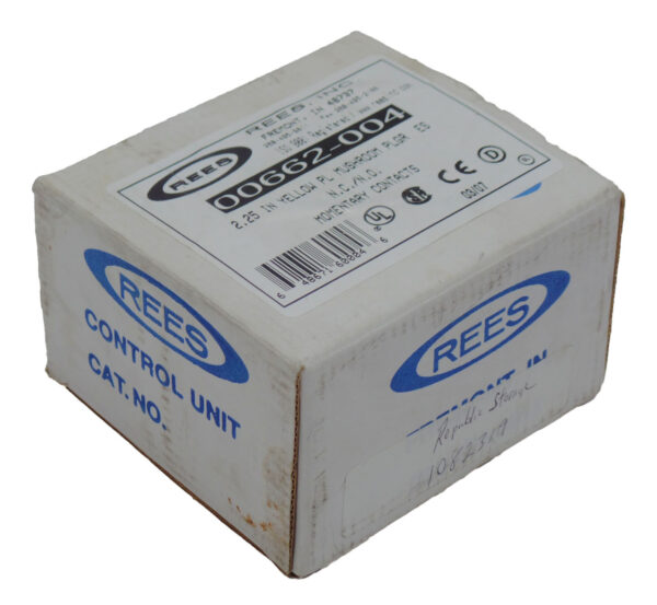 NEW REES 00662-004 MUSHROOM PLUNGER 2 1/4 INCH CONTACT RATING: 1.1/6 120A *READ*