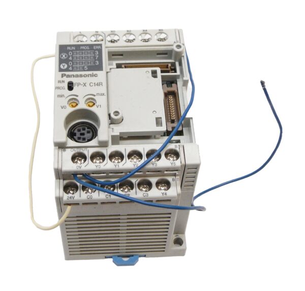 PANASONIC AFPX-C14R CONTROL UNIT 100-240V 50/60HZ 0.3A FP-X C14R